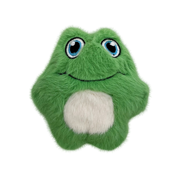 KONG Snuzzles Kiddos Mini Frog Squeaker Dog Toy (XSmall)