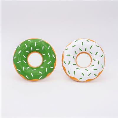 Zippy Paws St Patrick's Latex Donutz 2pk