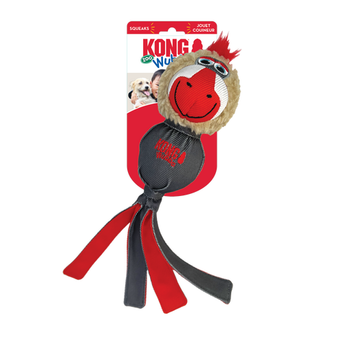 Kong Wubba Zoo Mandrill Dog Toy