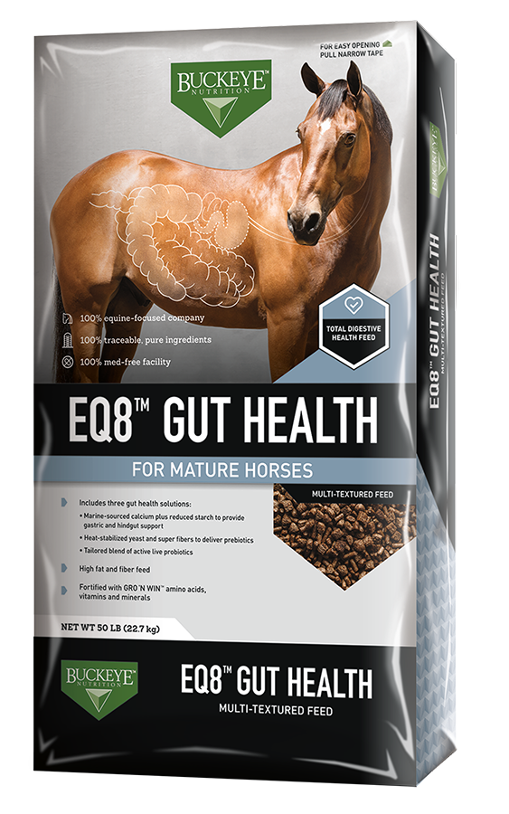 BUCKEYE Nutrition EQ8™ Gut Health Multi-Textured Feed