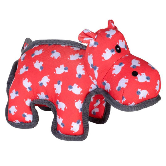 The Worthy Dog Hanna Hippo Dog Toy