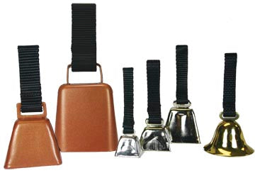 Leather Brothers Nickel Plated Bells (Mini Bell)