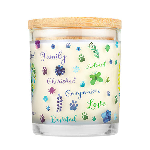 Pet House Furever Loved Memorial Candle