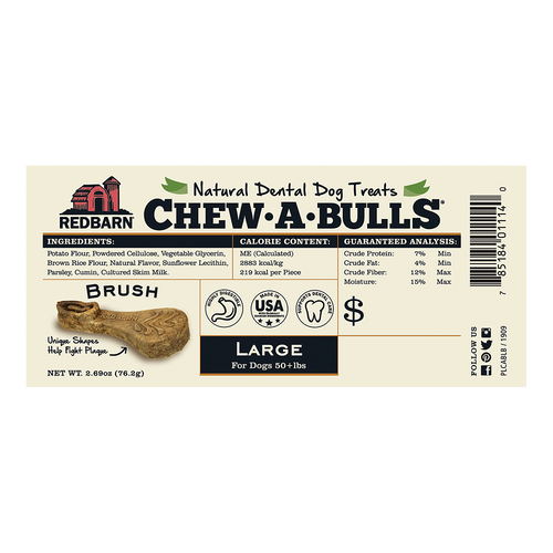 Redbarn Chew-A-Bulls® Brush