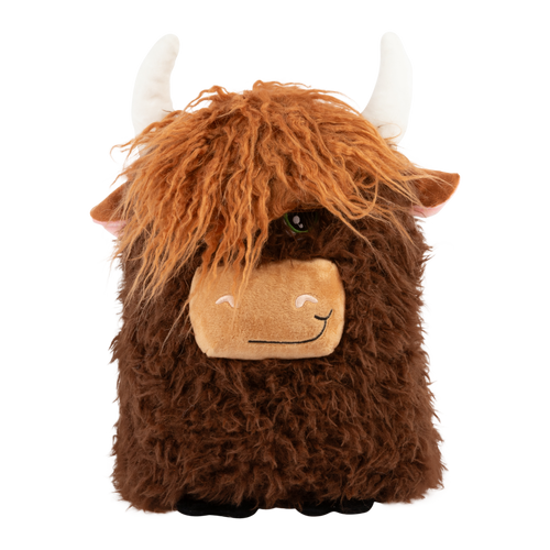 KONG Comfort Jumbo Highland Cow Assorted Dog Toy