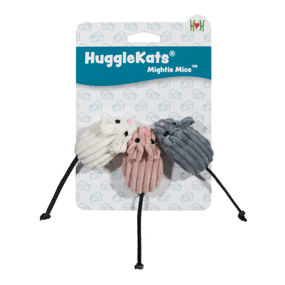 HuggleKat Mightie Mice 3pk