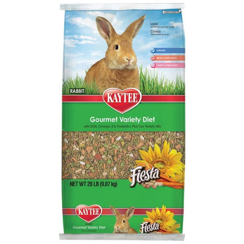 Kaytee Fiesta Gourmet Variety Diet Rabbit Food (20 LB)