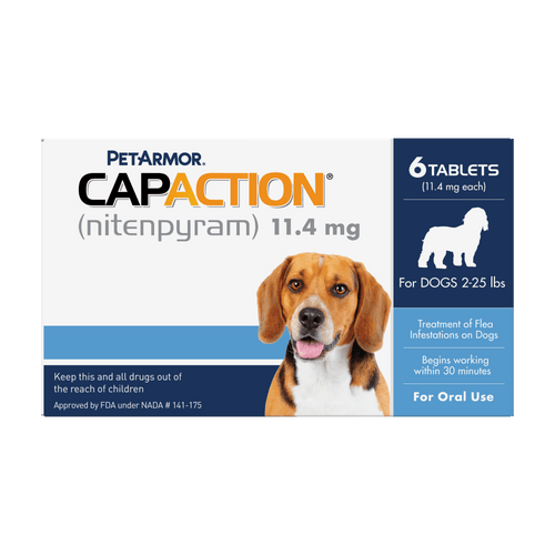 Petarmor Capaction Fast-Acting Oral Flea Treatment for Small Dogs