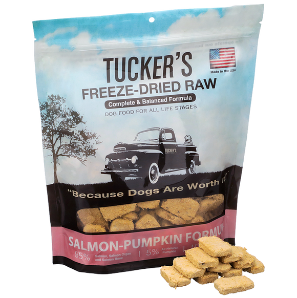 Tucker's Freeze-Dried Raw Salmon-Pumpkin Dog Food