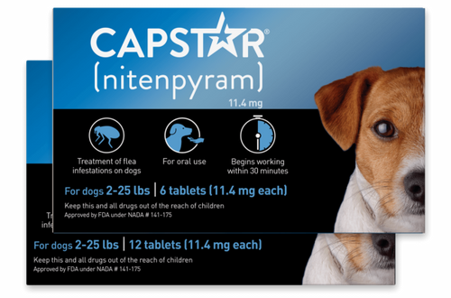 PetIQ CAPSTAR® (nitenpyram) Fast-Acting Oral Flea Treatment for Dogs