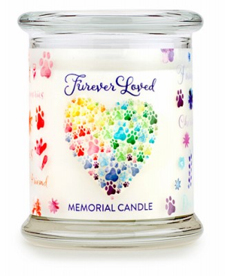 Pet House Furever Loved Memorial Candle