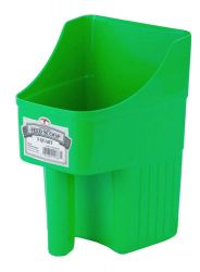 Miller Plastic 3 Quart Enclosed Feed Scoop (Green)
