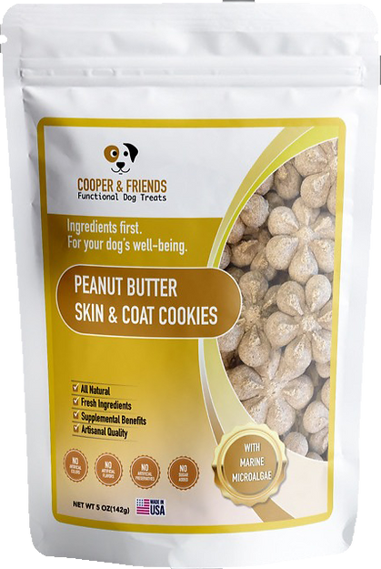 Cooper & Friends Peanut Butter Skin & Coat Cookies