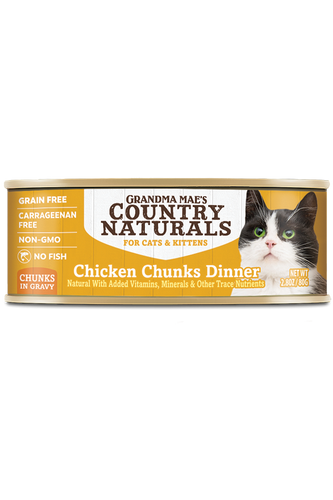 Grandma Mae's Country Naturals Chicken Chunks in Gravy