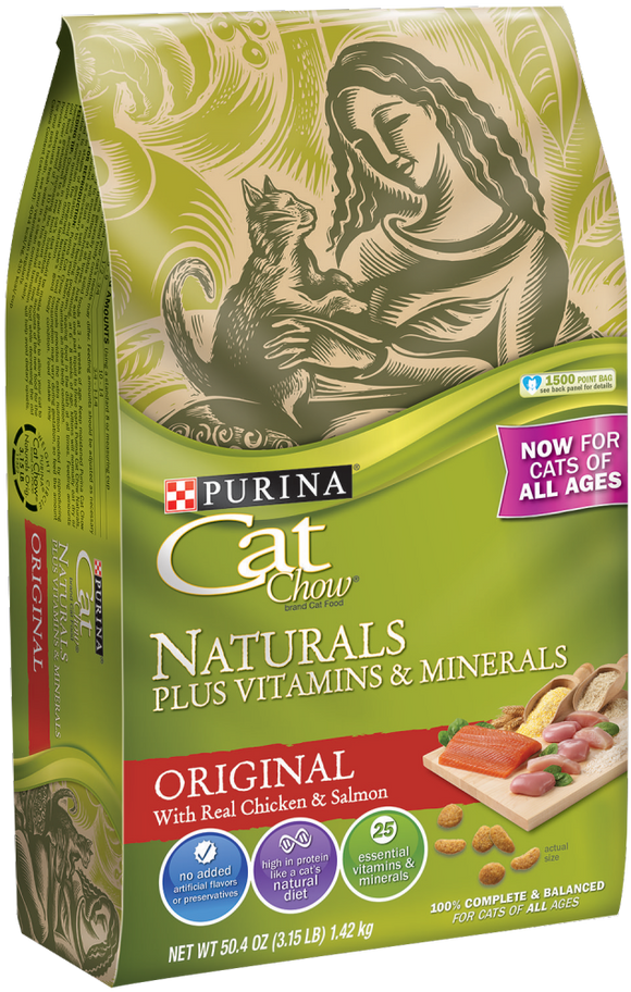 Purina Cat Chow Naturals Original Dry Cat Food