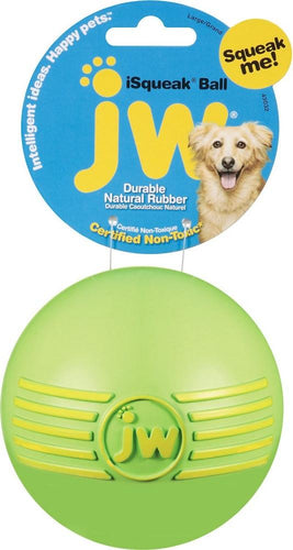 JW Pet iSqueak Ball Dog Toy