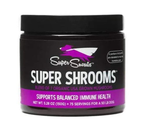 Diggin Your Dog Super Snouts Super Shrooms Organic Mushroom Immune Health For Dogs