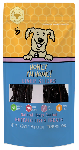 All American Pets Honey I'm Home LIVER STICKS