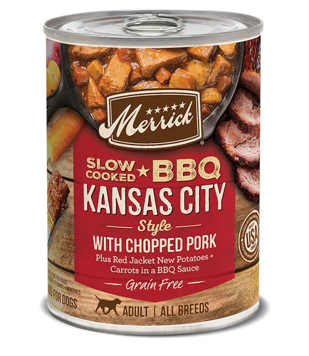 Merrick Slow-Cooked BBQ Kansas City Style with Chopped Pork