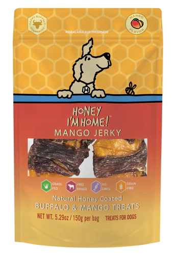 All American Pets Honey I'm Home MANGO JERKY