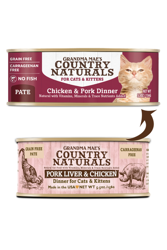 Grandma Mae's Country Naturals Chicken & Pork Dinner