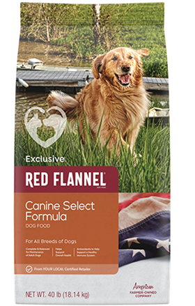 Exclusive Red Flannel Canine Select Formula