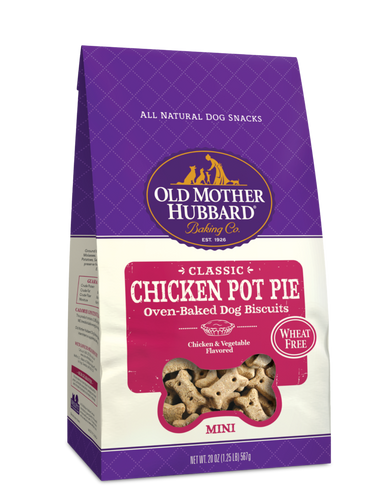 Old Mother Hubbard Chicken Pot Pie Mini Dog Biscuits