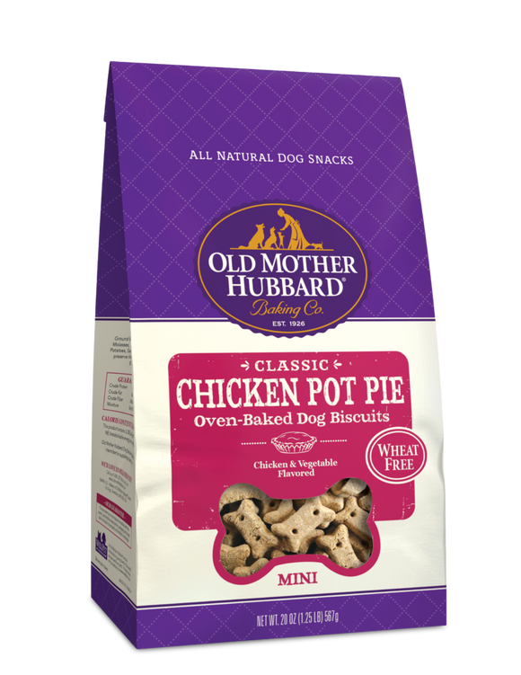 Old Mother Hubbard Chicken Pot Pie Mini Dog Biscuits