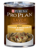 Purina Pro Plan SAVOR Adult Chicken & Vegetables Entrée Slices In Gravy Wet Dog Food