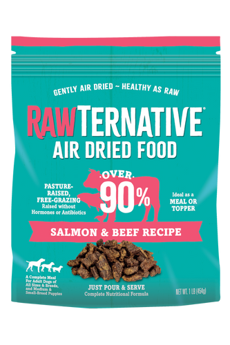 RawTernative Salmon & Beef Recipe
