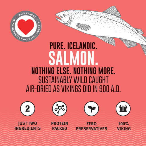 Icelandic+ Salmon Fish Chips Dog Treats (2.5 oz)