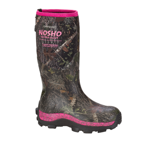 Dryshod Inc NOSHO Ultra Hunt Women's Cold-Conditions Hunting Boot Pink
