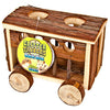 Ware Pet Products Critter Timber Bark Bus