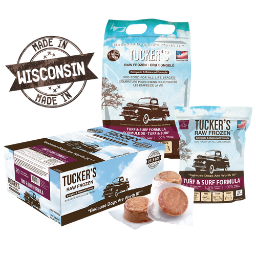 Tucker's Raw Frozen Turf & Surf Dog Food