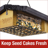 Nature's Way Upside-down Seed Cake Feeder