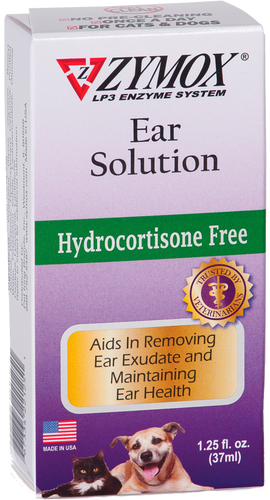 ZYMOX Enzymatic Ear Solution Hydrocortisone Free