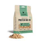 Vital Essentials Freeze Dried Raw Protein Mix-In Salmon Recipe Mini Nibs Topper for Dogs