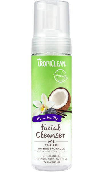 TropiClean Waterless Facial Cleanser