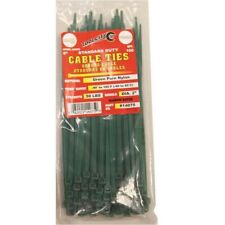 Tool City 8 in. L Green Cable Tie 100 Pack (8