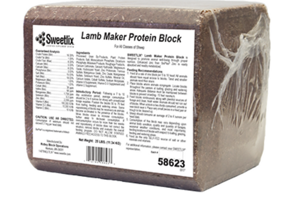 Sweetlix Lamb Maker™ Protein Pressed (25lb)