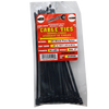 Tool City 8.25 in. L Black Cable Tie 50LB SD DOUBLE HEAD 25 Pack