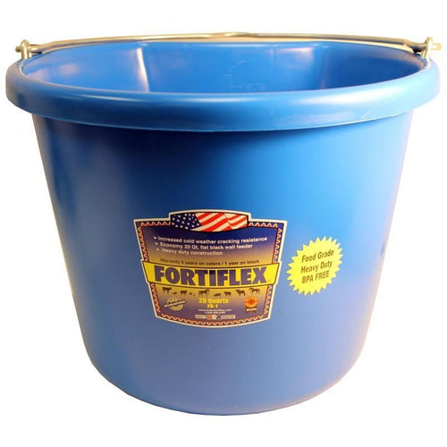 Fortiflex 20 Quart Economy Flat Back Bucket