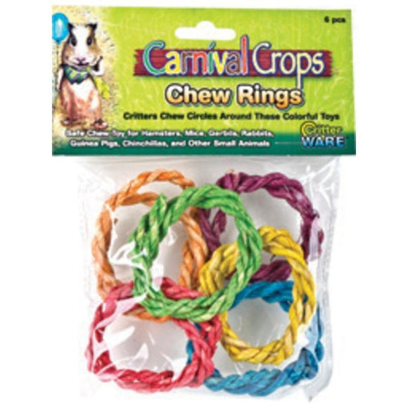 CHEW RINGS SMALL ANIMAL TOY