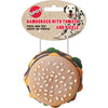 SPOT VINYL HAMBURGER WITH TOMATO & PICKLE