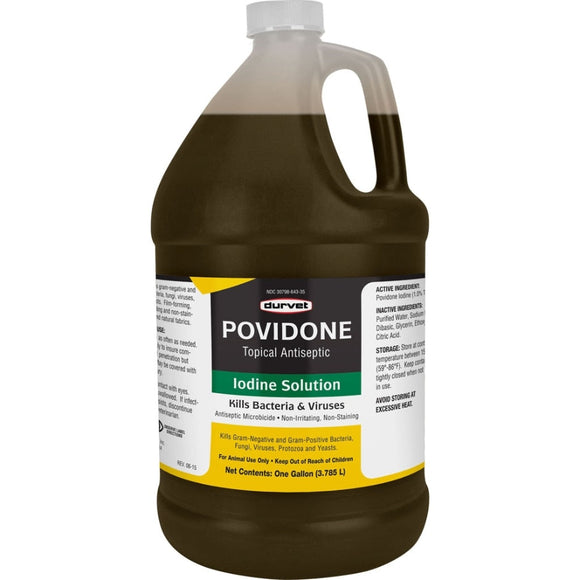 DURVET POVIDONE 10% IODINE SOLUTION