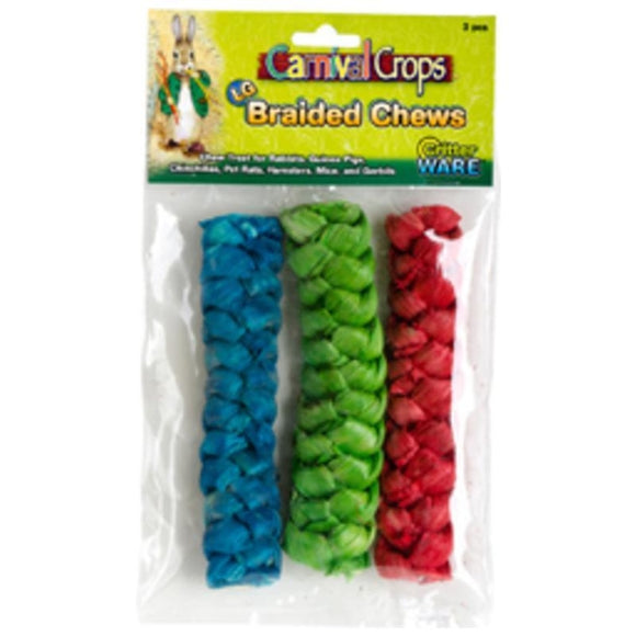 BRAIDED CHEWS FOR SMALL ANIMALS