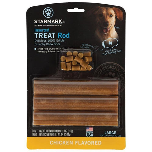 Starmark Treat Rod Refill For Treat Crunching Toys