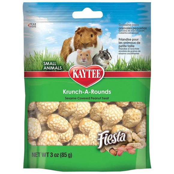 Kaytee Fiesta Krunch-A-Rounds Small Animal Treat