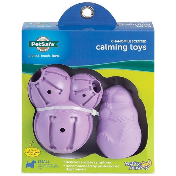 PetSafe Busy Buddy Twist 'n Treat Dispensing Dog Toy - Medium,Purple,Large  Breeds