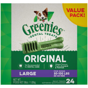 GREENIES LG VALUE BOX 36OZ